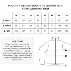 Corinne Plus Naisten DrymaxX Laskettelutakki<Halti Best