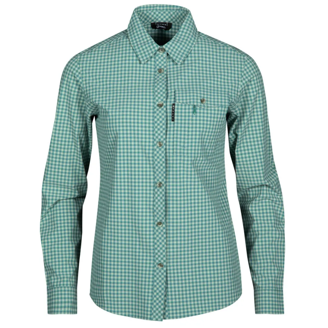 Kota Pitkähihainen Ruutupaita Naisten<Halti Best