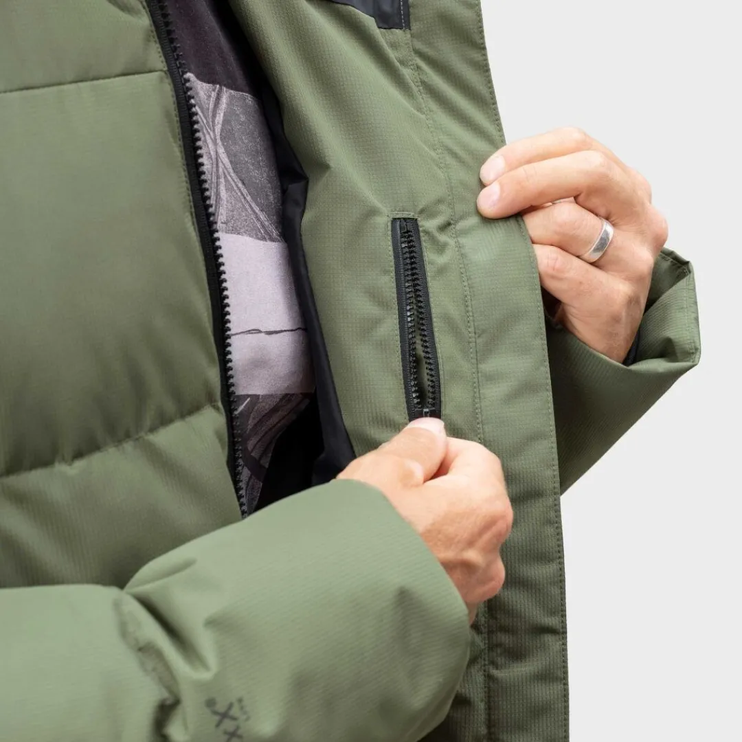 Linjat Miesten Parkatakki<Halti