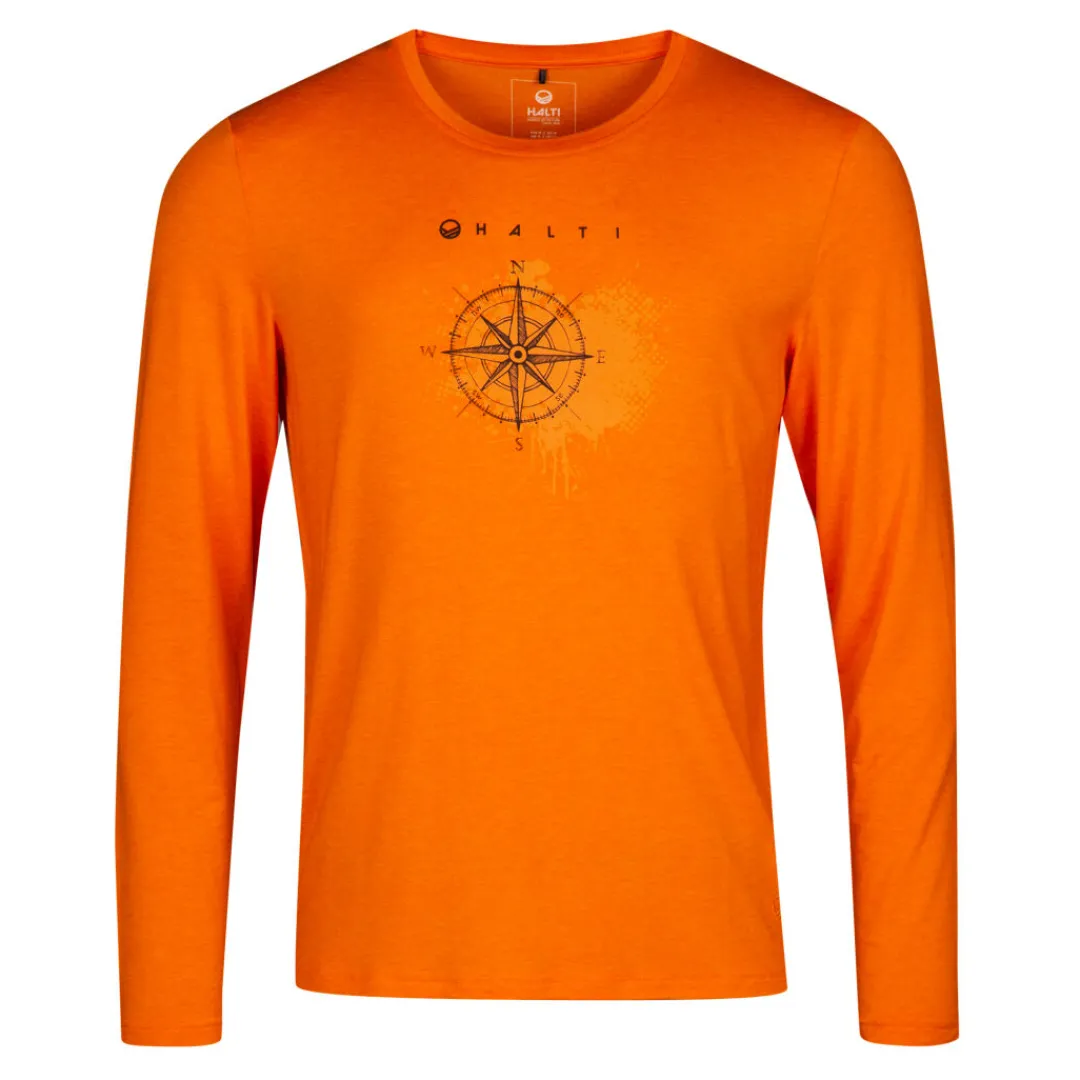 Tuntu II Pitkähihainen Merino Paita Miesten<Halti New